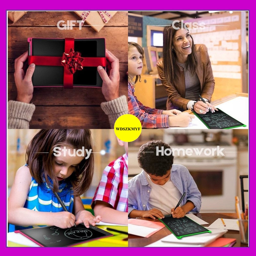 Digital Graphic Toy Tablet -Light Weight Drawing Board with 8.5" LCD Screen Writing for Children between 4 and 12 Age.