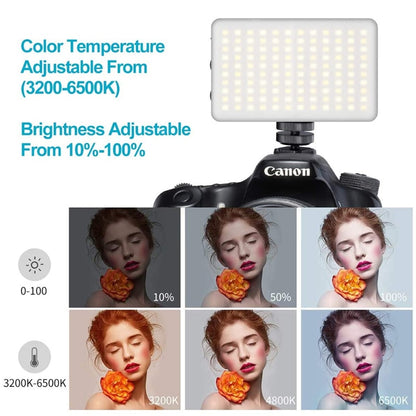 Lampe de studio à intensité variable VIJIM VL120 LED pour caméra vidéo 3200k-6500K 3100mAh 